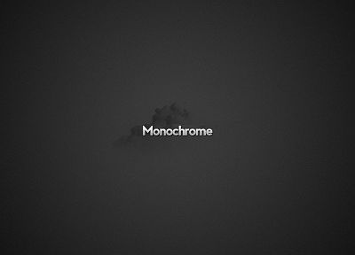 minimalistic, monochrome - desktop wallpaper