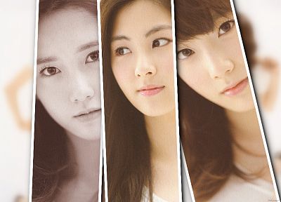 women, Girls Generation SNSD, celebrity, Seohyun, singers, Kim Taeyeon, Im YoonA - random desktop wallpaper