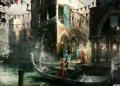 Assassins Creed, Venice, Venetian, Assassins Creed 2, Venise - random desktop wallpaper