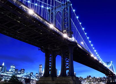bridges, New York City - desktop wallpaper