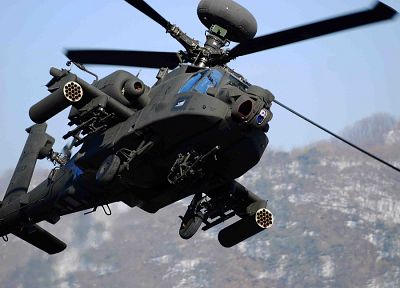 aircraft, apache, military, helicopters, vehicles, AH-64 Apache - random desktop wallpaper