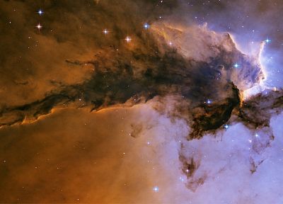 outer space, nebulae, Eagle nebula - random desktop wallpaper