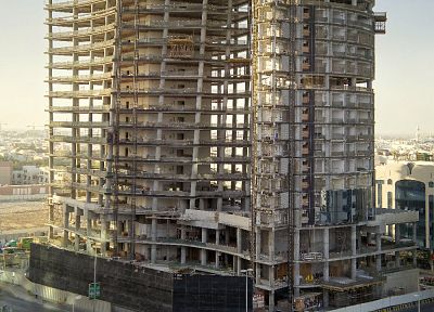 buildings, United Arab Emirates, unfinished, Infinity tower - duplicate desktop wallpaper
