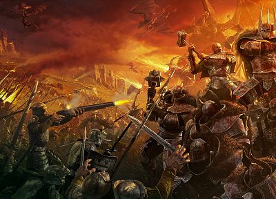 video games, Warhammer - random desktop wallpaper