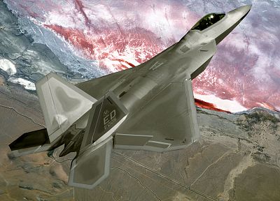 aircraft, F-22 Raptor - duplicate desktop wallpaper