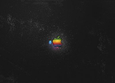 dark, Apple Inc., logos - random desktop wallpaper