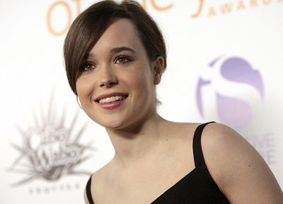 women, Ellen Page - random desktop wallpaper
