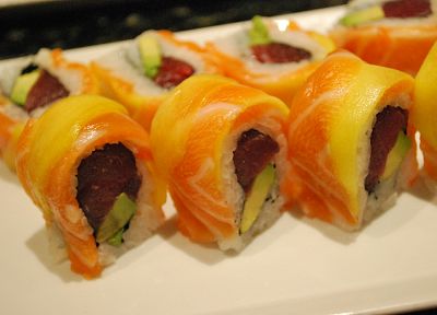 food, Japanese, sushi, rolls - random desktop wallpaper