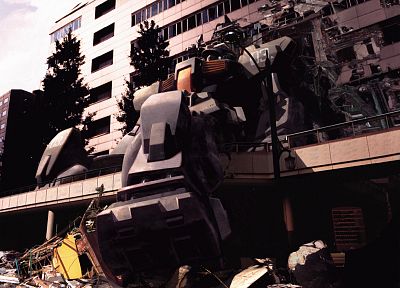 Gundam, digital art - desktop wallpaper