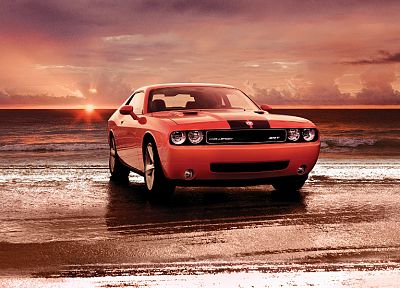 cars, Dodge Challenger, Dodge Challenger SRT8 - desktop wallpaper