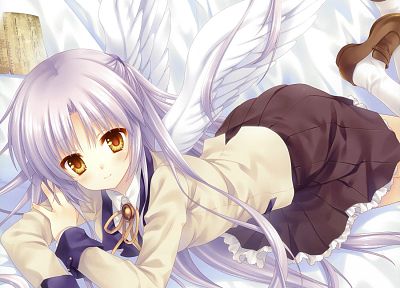 wings, Angel Beats!, Tachibana Kanade, anime - desktop wallpaper