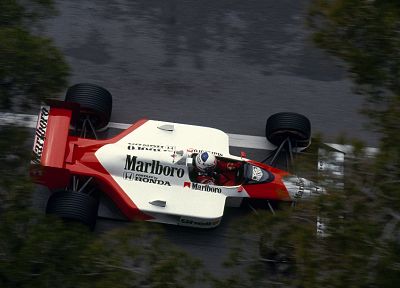 Formula One, Monaco, vehicles, McLaren, Alain Prost - desktop wallpaper