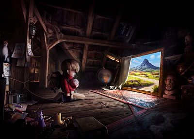 artistic, fantasy art, The Wormworld Saga - desktop wallpaper