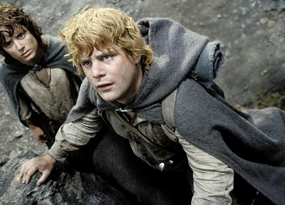 The Lord of the Rings, Elijah Wood, Samwise Gamgee, Sean Astin, The Return of the King, Frodo Baggins - related desktop wallpaper