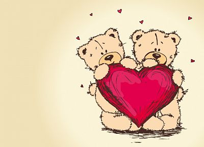 love, bears - random desktop wallpaper