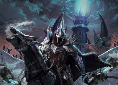 The Lord of the Rings, artwork, The Witch King - related desktop wallpaper