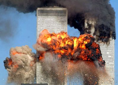 World Trade Center, missiles, demolitions - desktop wallpaper