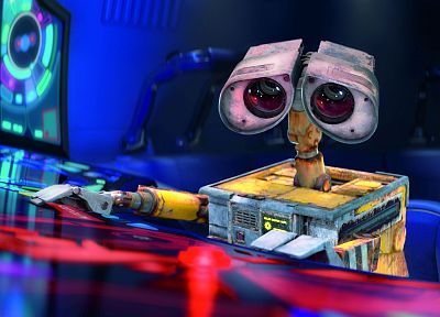 cartoons, Pixar, Wall-E, animation - related desktop wallpaper