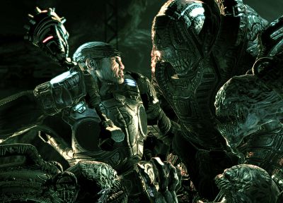 monsters, Gears of War - desktop wallpaper