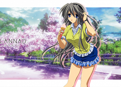 Clannad, Sakagami Tomoyo, anime - desktop wallpaper