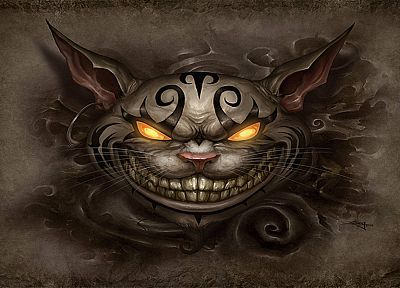 Cheshire Cat - desktop wallpaper