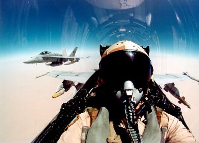 aircraft, military, airplanes, Pilot, planes, vehicles, F-18 Hornet, skyscapes - random desktop wallpaper