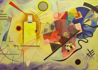 abstract, Wassily Kandinsky - random desktop wallpaper