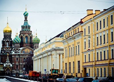 Saint Petersburg, Church of Spilled Blood - desktop wallpaper