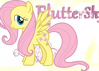 My Little Pony, Fluttershy - random desktop wallpaper