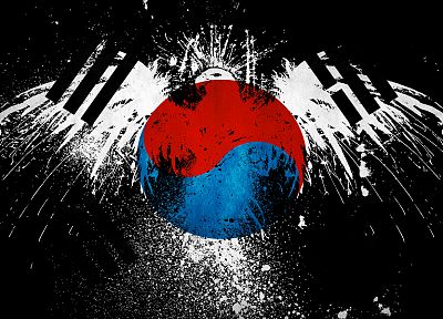 grunge, eagles, hawk, flags, Pepsi, Korean, south - duplicate desktop wallpaper