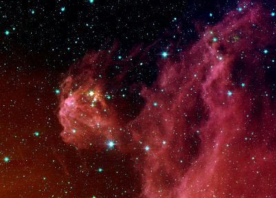 outer space, stars - random desktop wallpaper