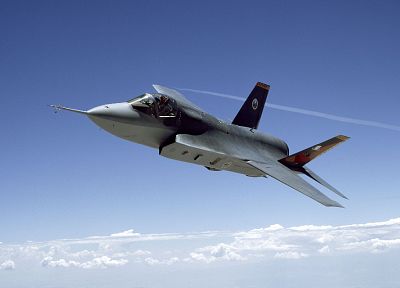 aircraft, military, Joint Strike Fighter, vehicles, F-35 Lightning II, fighter jets - desktop wallpaper