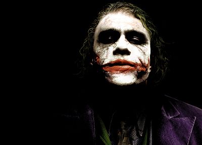 The Joker, Heath Ledger, The Dark Knight - duplicate desktop wallpaper