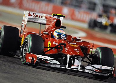 cars, Ferrari, Formula One, Fernando Alonso - random desktop wallpaper
