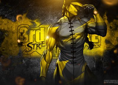 Bosslogic, Artgerm, yun, Street Fighter III: 3rd Strike Online Edition - desktop wallpaper