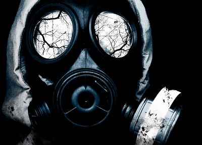 gas masks - random desktop wallpaper