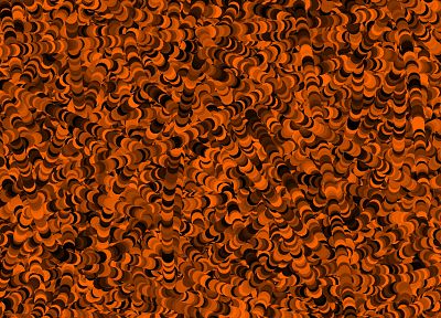 Bender, abstract, orange - random desktop wallpaper