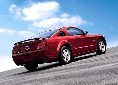 cars, Ford, vehicles, Ford Mustang, side view - desktop wallpaper