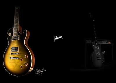 Gibson, guitars - random desktop wallpaper
