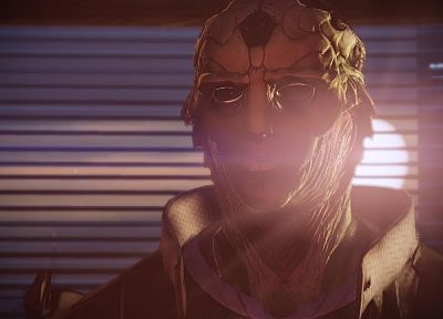 video games, screenshots, Mass Effect 2, Thane Krios - duplicate desktop wallpaper