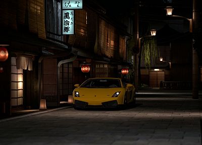 video games, cars, vehicles, Lamborghini Gallardo, Gran Turismo 5, Playstation 3 - random desktop wallpaper