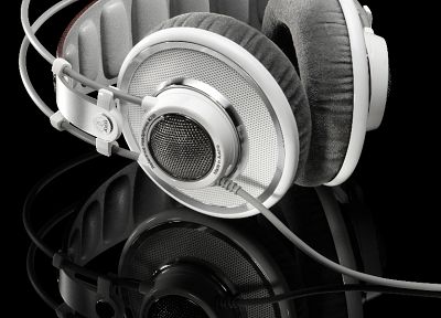 headphones, AKG Acoustics - random desktop wallpaper