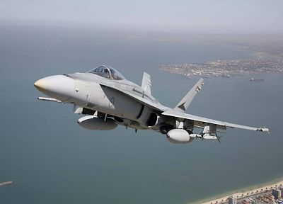 aircraft, military, navy, vehicles, F-18 Hornet - random desktop wallpaper