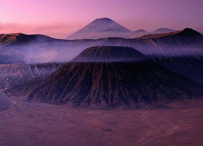 dawn, java, Indonesia, Mount, bromo - random desktop wallpaper