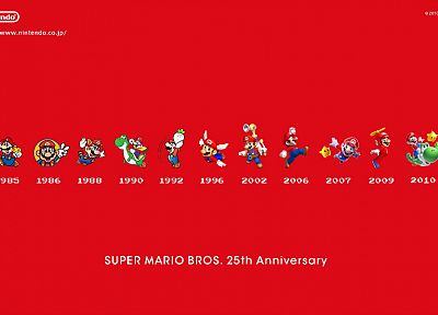 Nintendo, Mario Bros, Super Mario, Super Mario Bros., simple background - random desktop wallpaper