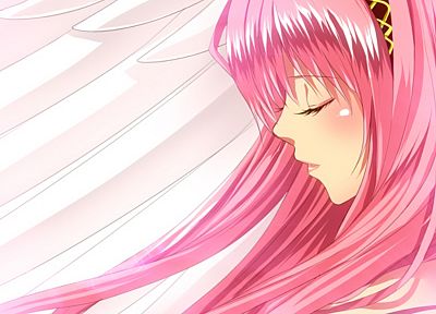 Vocaloid, Megurine Luka, pink hair - related desktop wallpaper