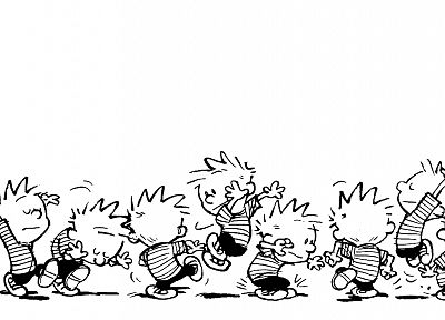 Calvin and Hobbes - duplicate desktop wallpaper