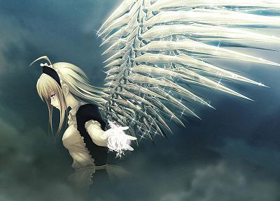 angels, maids, Nitroplus, Gekkou no Carnevale - related desktop wallpaper