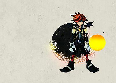 video games, Kingdom Hearts, Sora (Kingdom Hearts) - desktop wallpaper