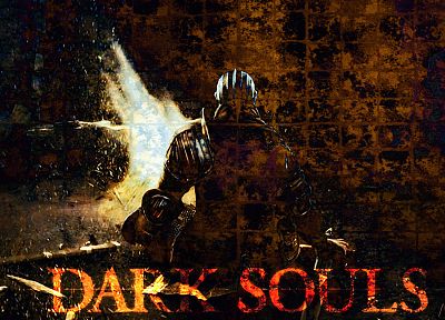 video games, knights, Dark Souls - duplicate desktop wallpaper